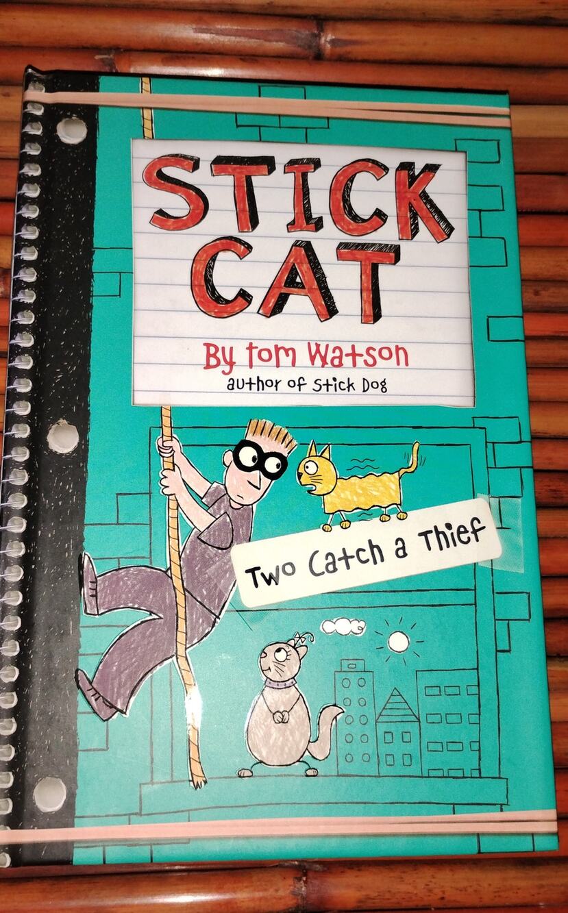 Stick Cat: Two Catch a Thief by Tom Watson – First Edition Hardcover (2017)